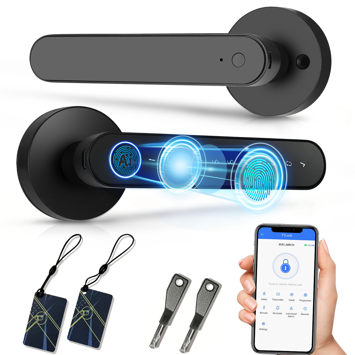 Smart Home News - TTlock App Fingerprint Smart Lock RFID