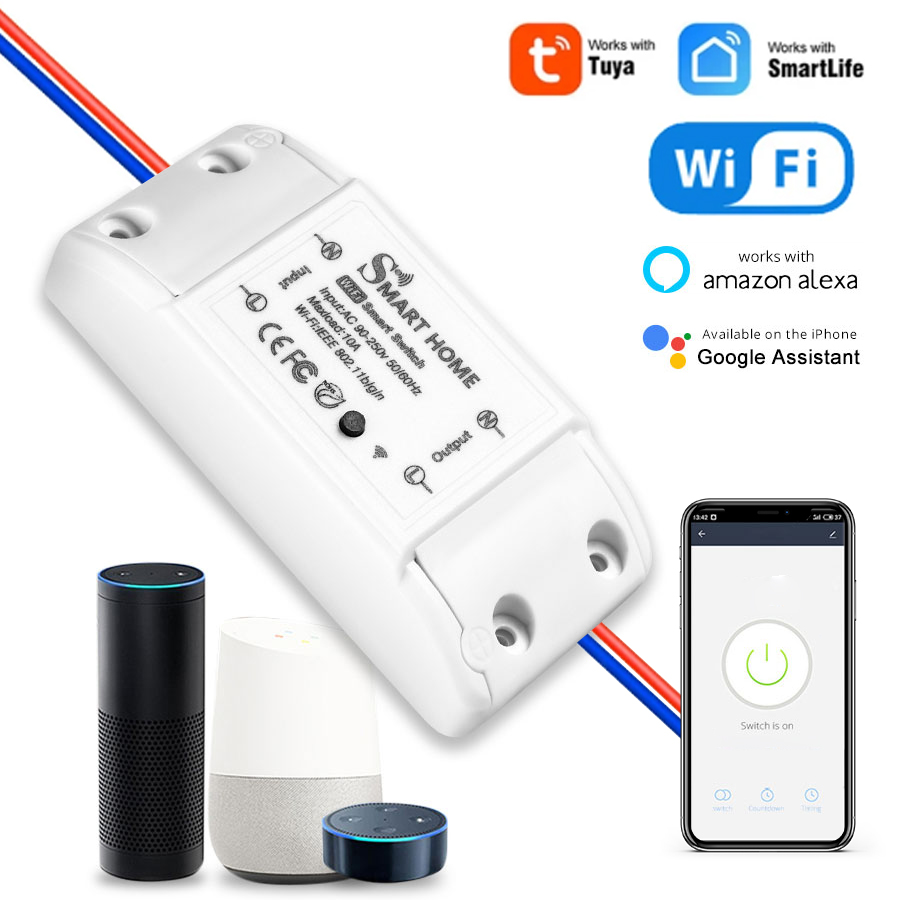 Smart Home Miniature - Tuya Smart WiFi Switch 10A Mini