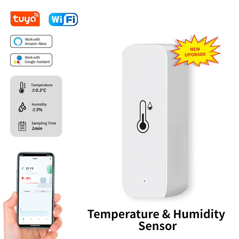 Smart Home Design - Tuya WiFi Temperature and Humidity Sensor