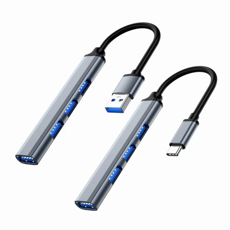 Smart Home Xiaomi - 4-Port USB-C Hub 3.0/3.1-Multi-Device Splitter OTG