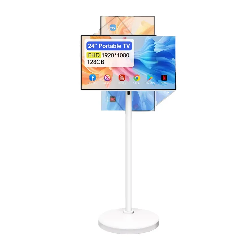Smart Home Living Room - 24 Inch Android Smart TV Portable