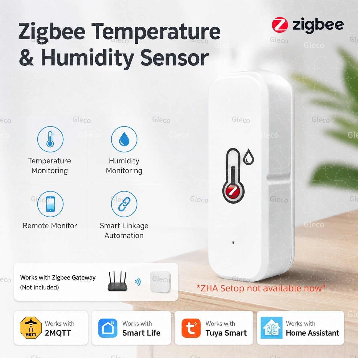 Smart Home Simple - Tuya Zigbee 3.0 Mini Temperature And