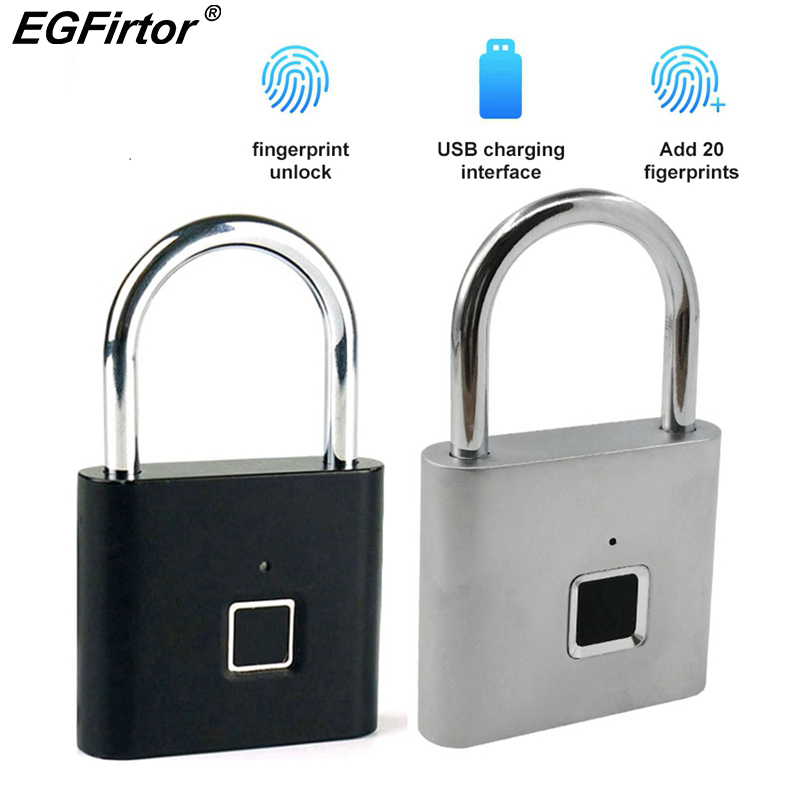 Smart Home News - Biometric Door Lock Keyless Fingerprint Padlock