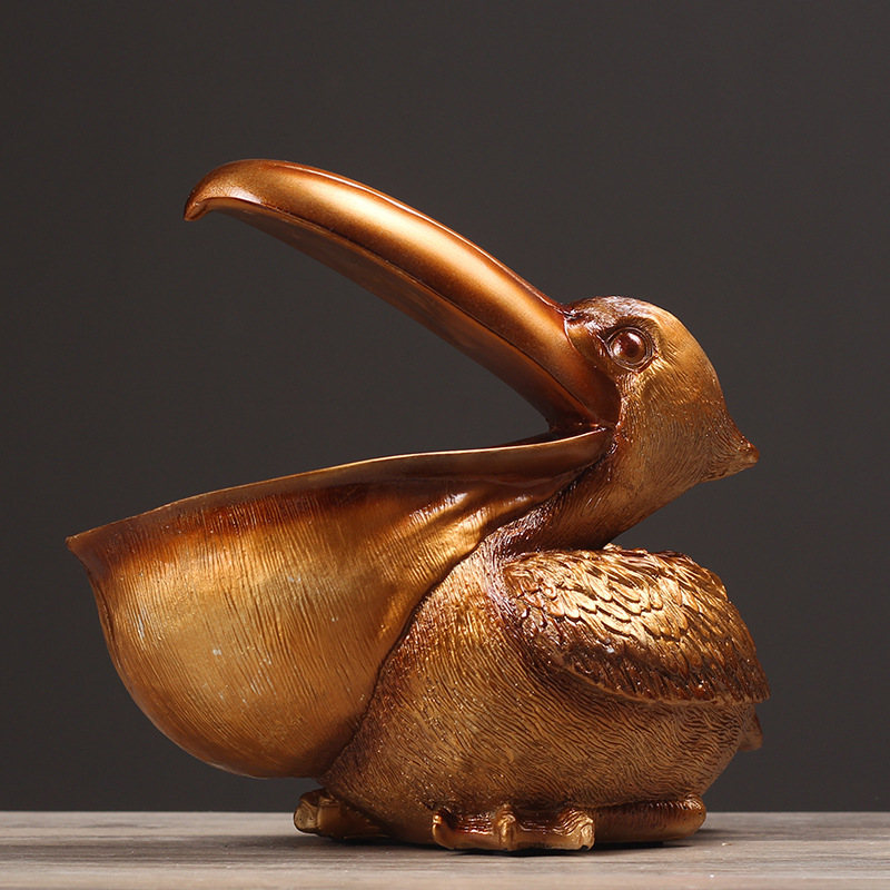 Pelican Bird Ornament Retro Re - Smart Home Decor ulasan dan harga