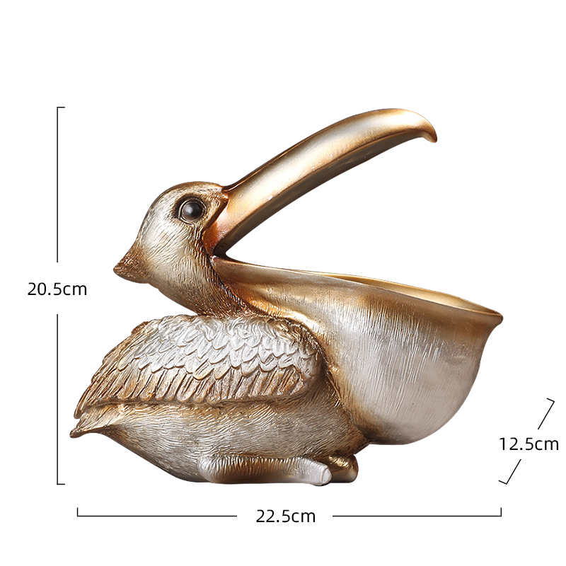 Pelican Bird Ornament Retro Re - Smart Home Decor ulasan dan harga