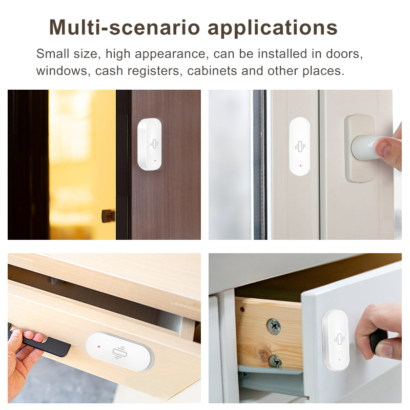 Tuya WiFi Vibration Sensor, Se - Smart Home Certification ulasan dan harga