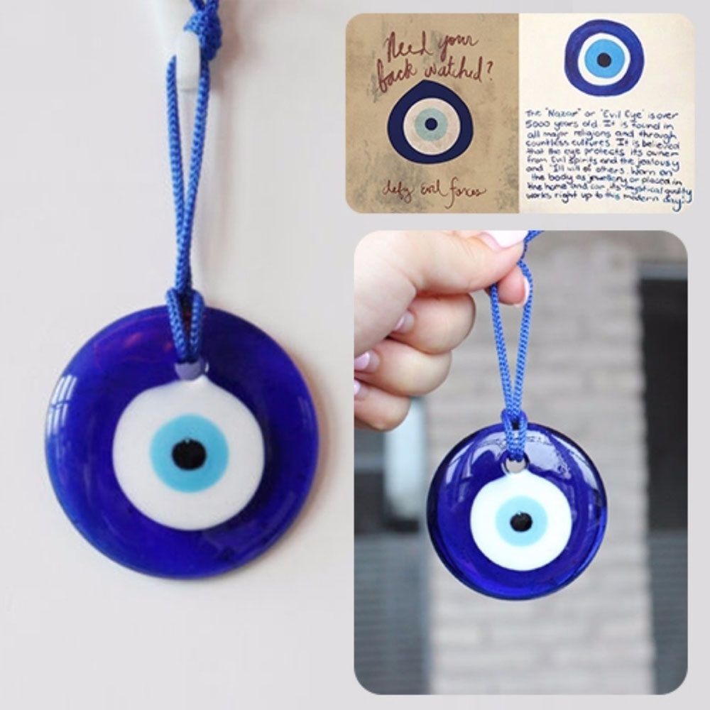 Blue Evil Eye Amulet Car Penda - Smart Home Decor ulasan dan harga