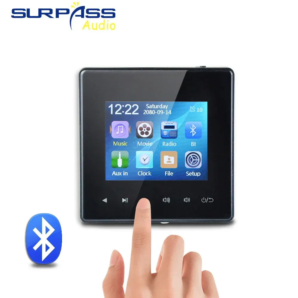 Home Bluetooth Wall Amplifier  - Smart Home Touchscreen Control Panel ulasan dan harga