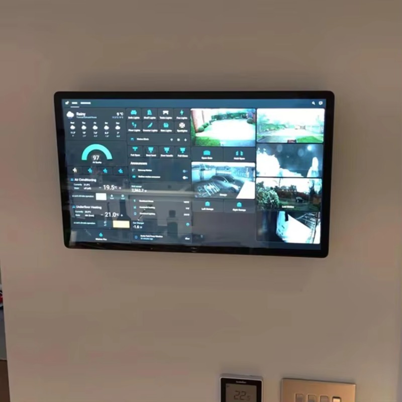 Wall Mounted 21.5 27 32 43 Inc - Smart Home Touchscreen Control Panel ulasan dan harga