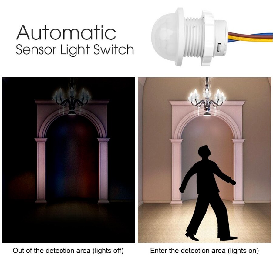 AC 110V 220V Mini Motion Senso - Smart Home Simple ulasan dan harga