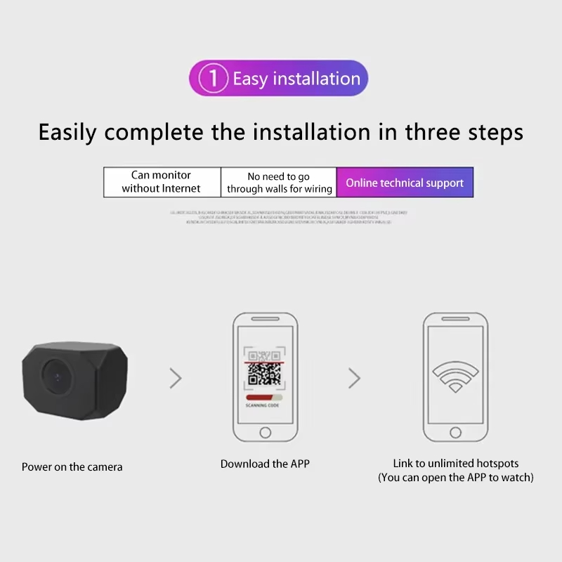 4K HD WiFi Security Camera for - Smart Home Simple ulasan dan harga