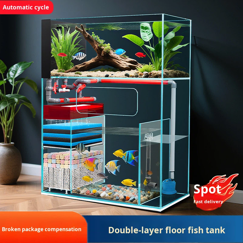 Double-Layer Floor-Standing Ul - Smart Home Living Room ulasan dan harga