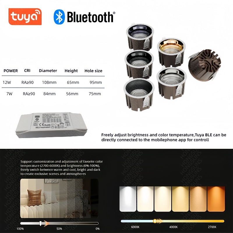 Tuya Zigbee/ BLE/ Matter/ DALI - Smart Home Living Room ulasan dan harga