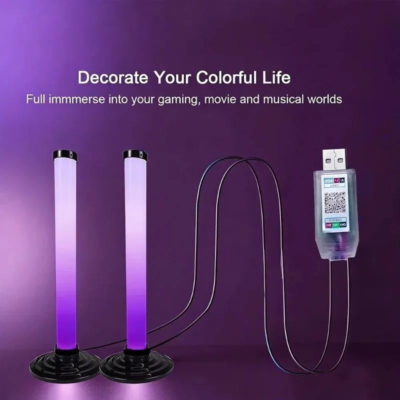RGB LED Light Bar USB Powered, - Smart Home Decor ulasan dan harga