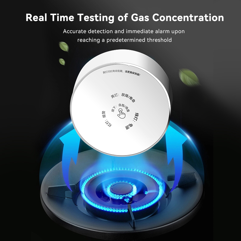 Meian Zigbee Gas Detector Tuya - Smart Home Certification ulasan dan harga