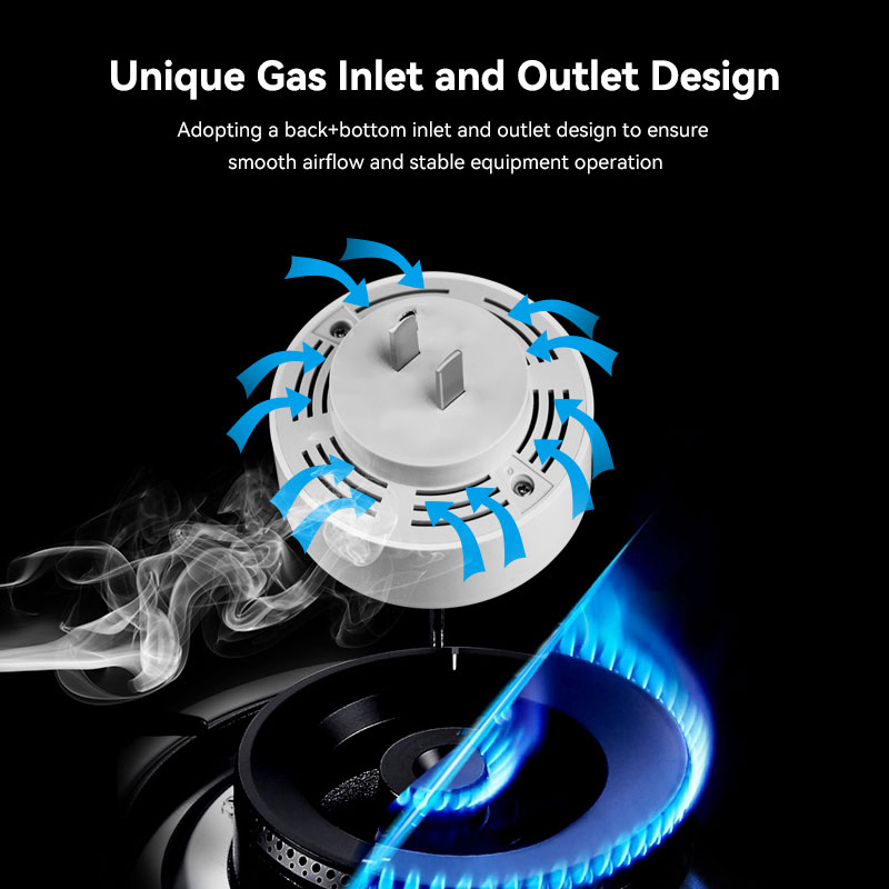 Meian Zigbee Gas Detector Tuya - Smart Home Certification ulasan dan harga