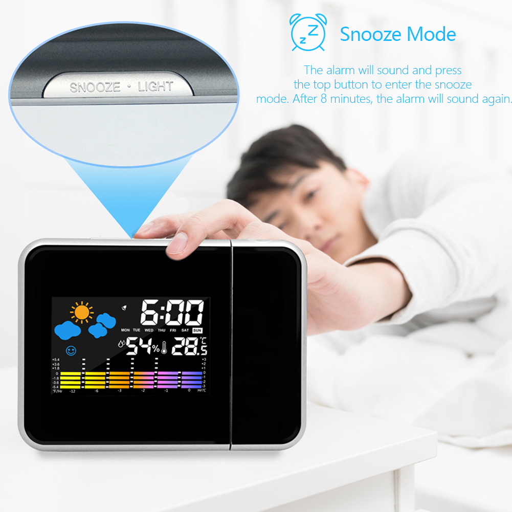 Smart Alarm Clock with Night B - Smart Home Living Room ulasan dan harga