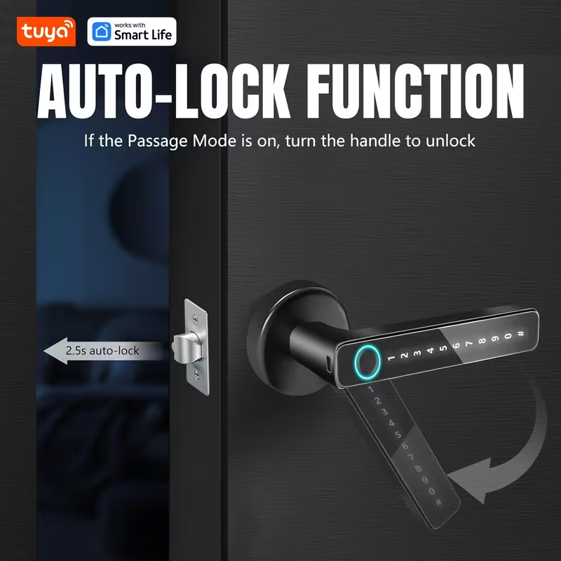 Tuya Smart 5‑in‑1 Fingerprint  - Smart Home News ulasan dan harga