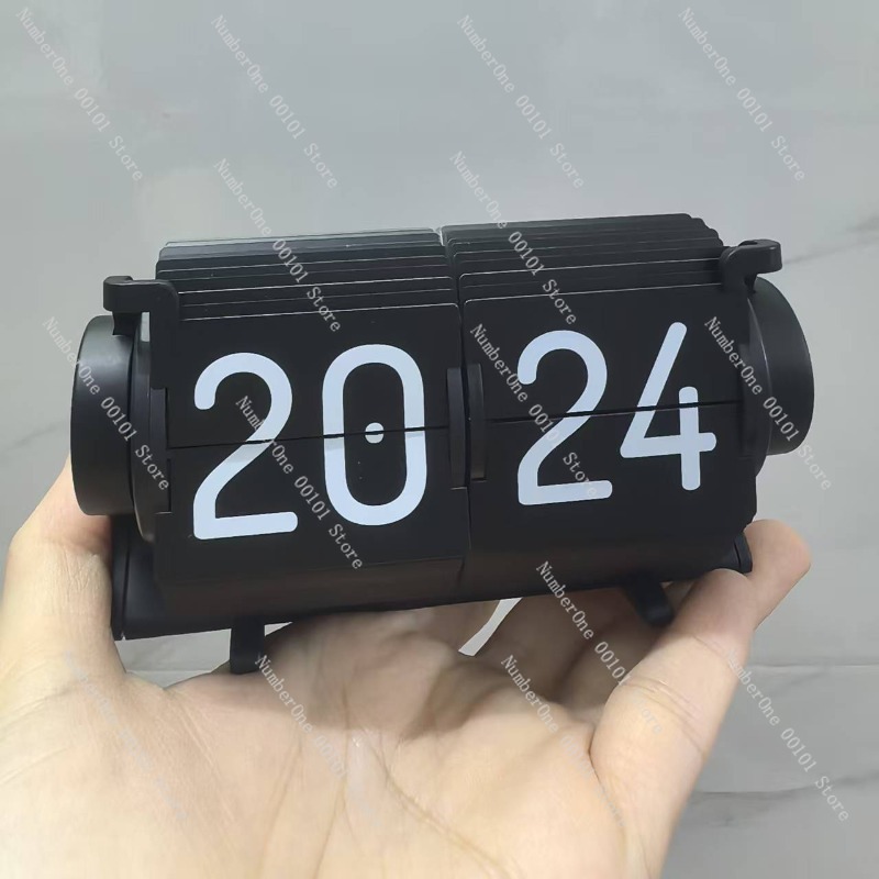 Automatic Page-Turning Clock,  - Smart Home Decor ulasan dan harga