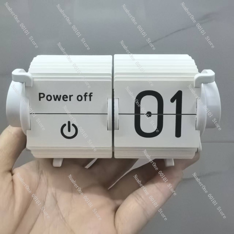 Automatic Page-Turning Clock,  - Smart Home Decor ulasan dan harga