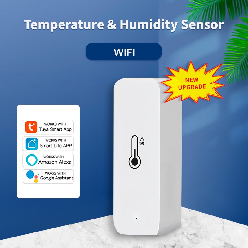 Tuya WiFi Temperature and Humi - Smart Home Design ulasan dan harga