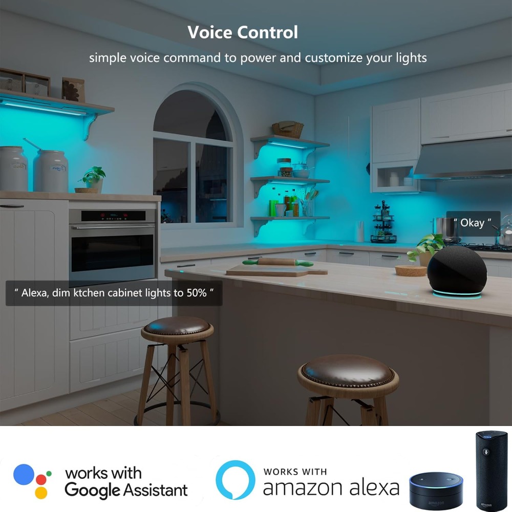 DC12V RGB Color Under Cabinet  - Smart Home Decor ulasan dan harga