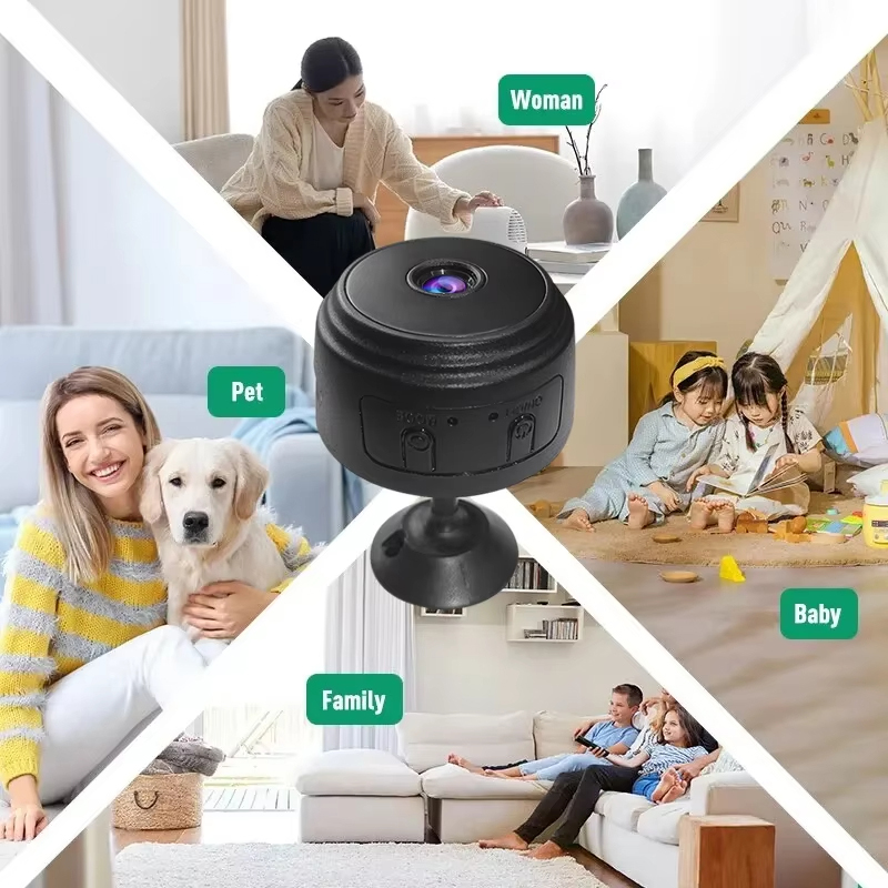 A9 Mini Cameras 1080P WiFi Sma - Smart Home Miniature ulasan dan harga