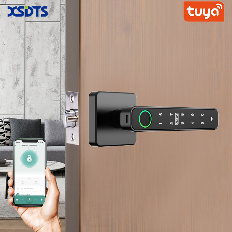 XSDTS Tuya Handle Fingerprint  - Smart Home Design ulasan dan harga