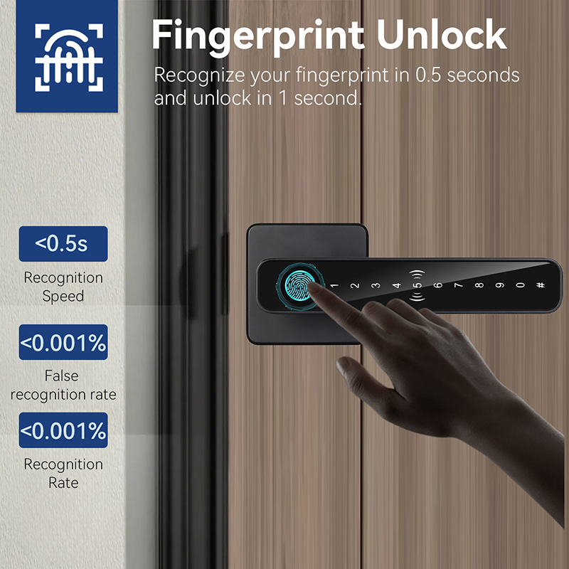 XSDTS Tuya Handle Fingerprint  - Smart Home Design ulasan dan harga