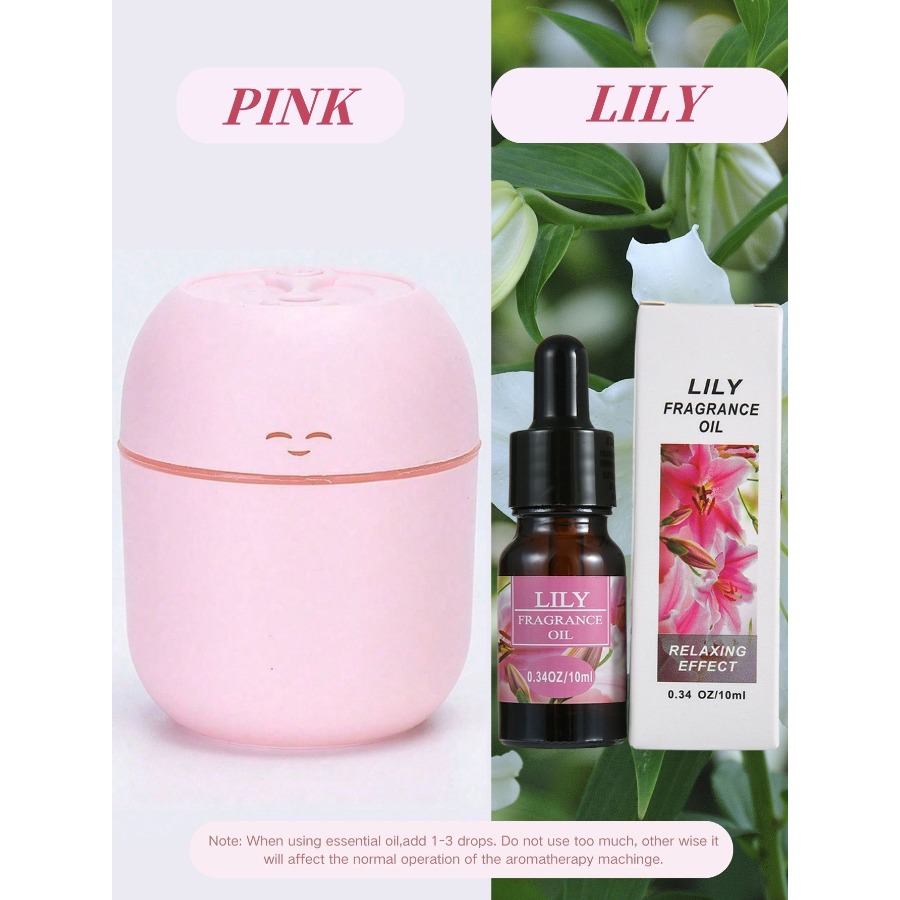 220ML USB Mini Aroma Diffuser  - Smart Home Fragrance Diffuser ulasan dan harga