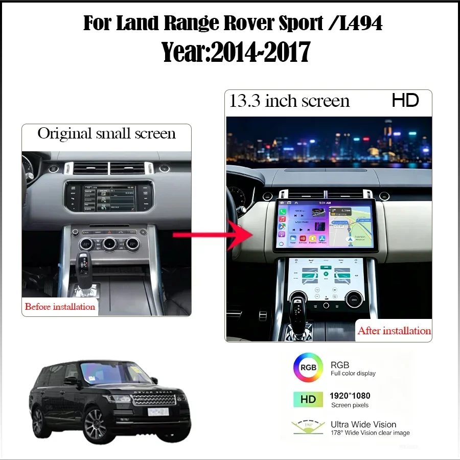 13.3inch Android14 Carplay Mul - Smart Home Bosch ulasan dan harga