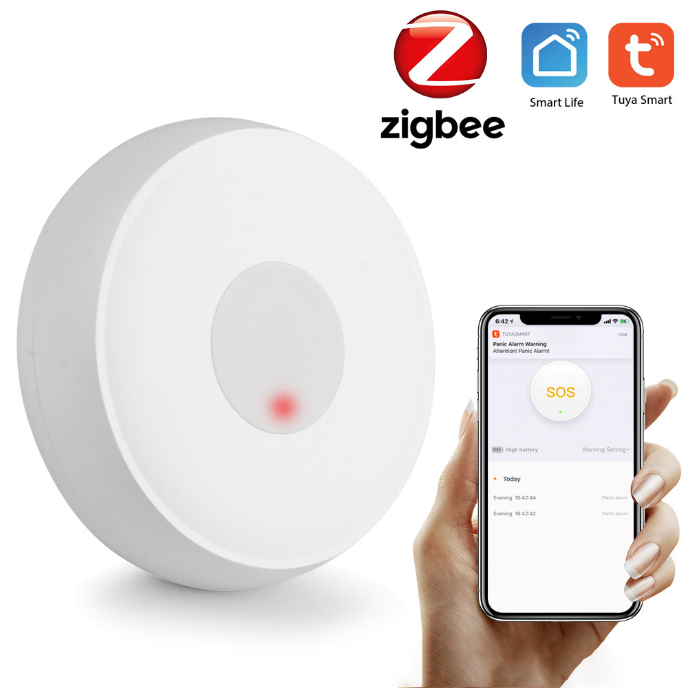 Wireless Panic Button Tuya Old - Smart Elderly Home ulasan dan harga