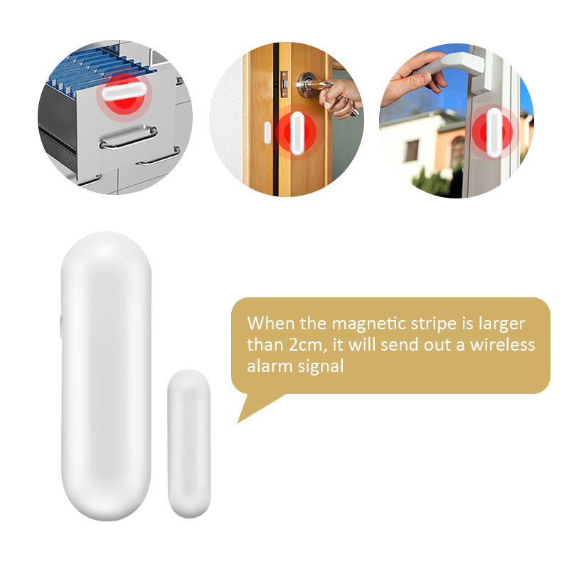 MD-211R Wireless 433/868MHz Al - Door Window Sensor ulasan dan harga