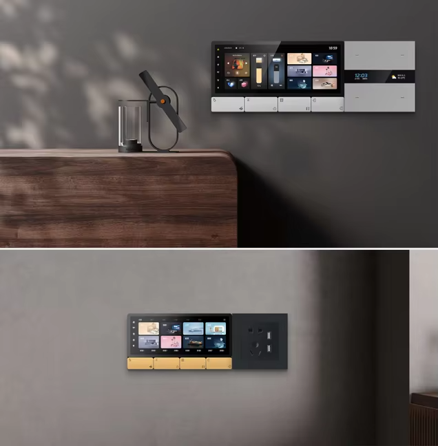 F5 Tuya UK Touch Screen Music  - Smart Home Touchscreen Control Panel ulasan dan harga