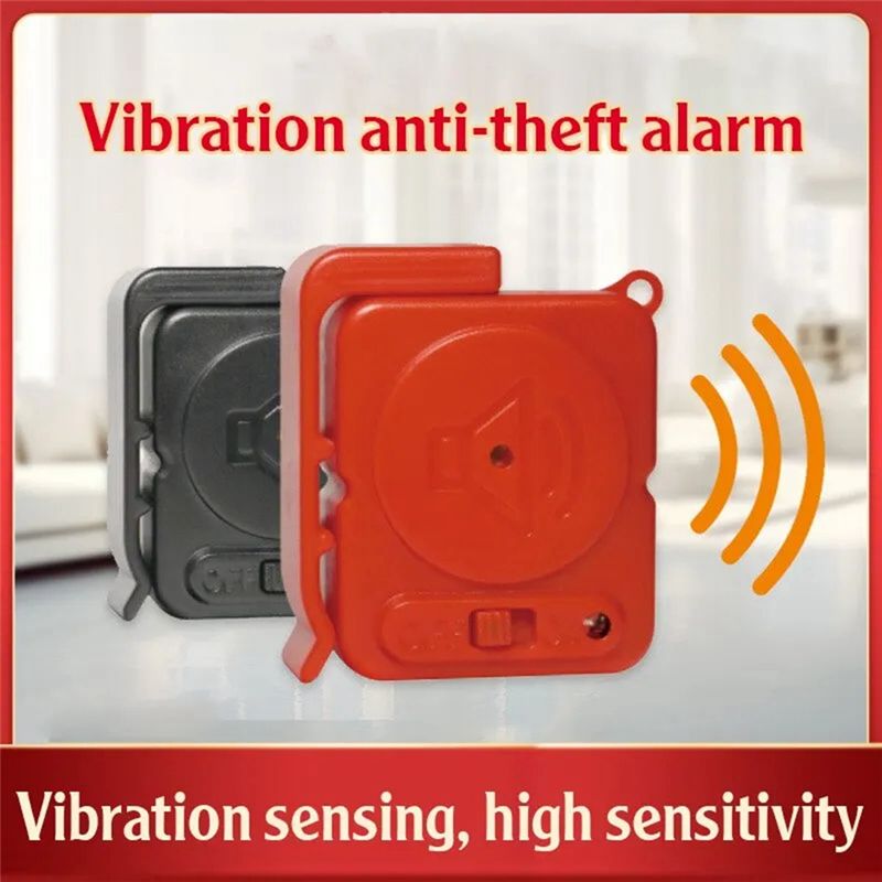 FULL-Vibration Alarm Sensors 1 - Door Window Sensor ulasan dan harga
