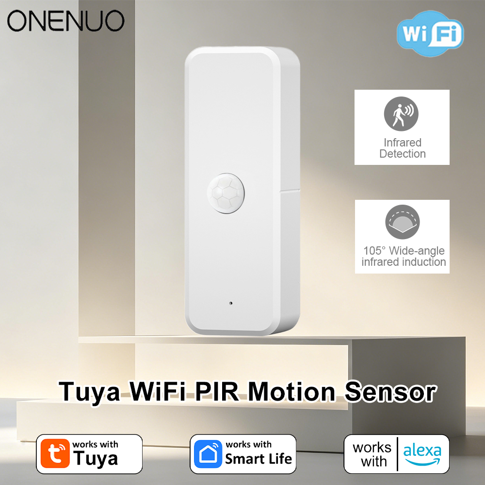 New Tuya WiFi PIR Motion Detec - Pir Motion Sensor ulasan dan harga
