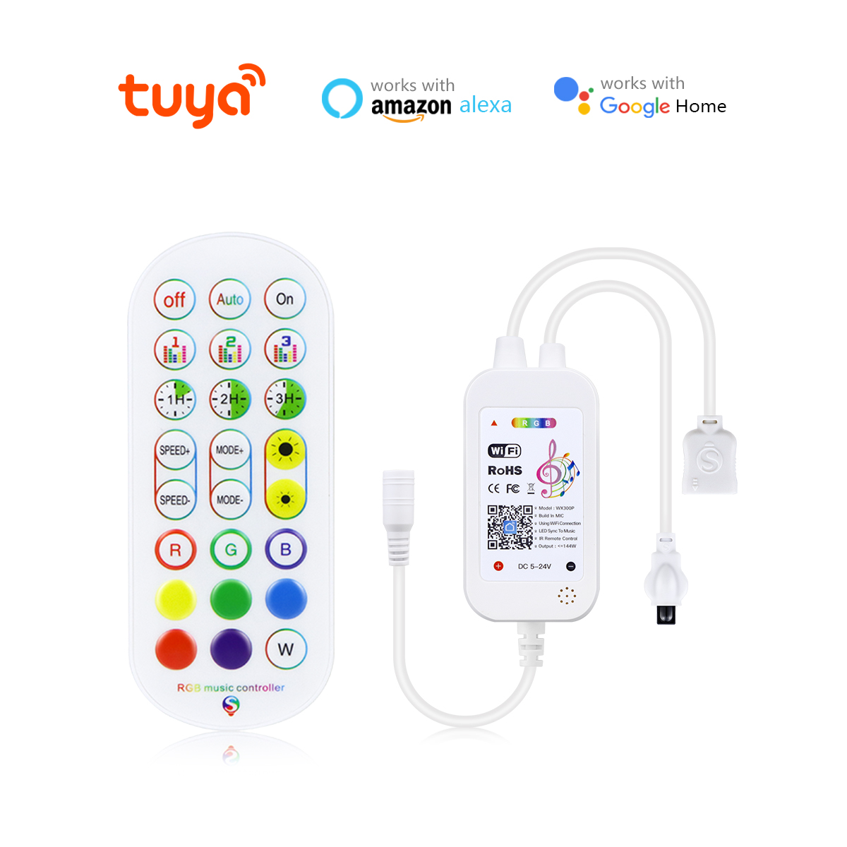 Tuya LED Strip Controller,Home - Smart Home Living Room ulasan dan harga