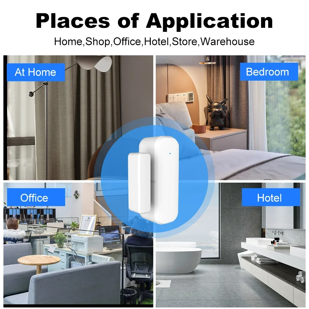 ZigBee Door Window Sensor Gate - Door Window Sensor ulasan dan harga
