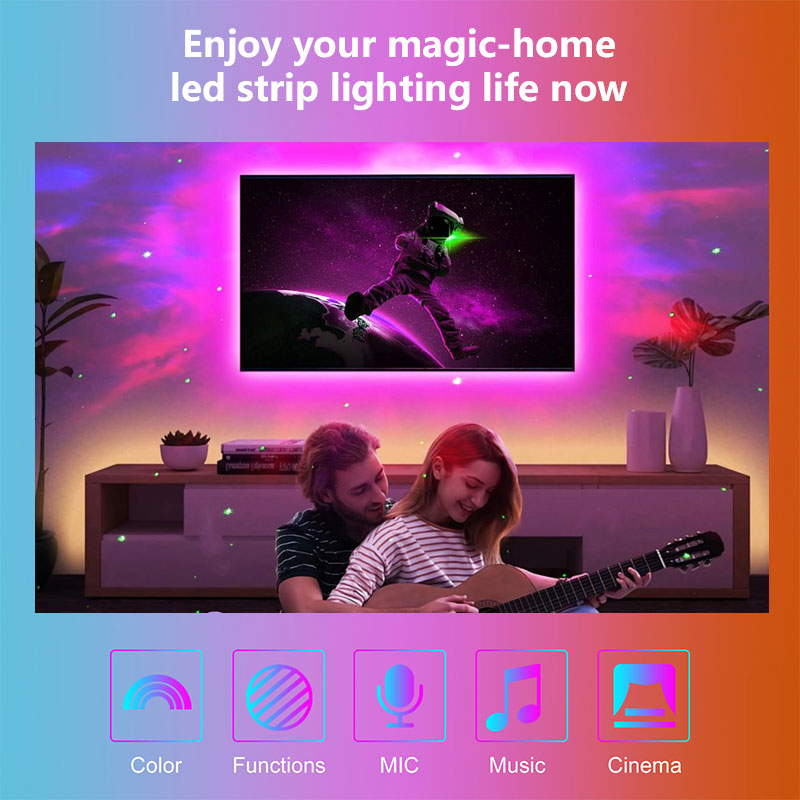 STTL Smart RGB LED TV Strip 2. - Smart Home Decor ulasan dan harga