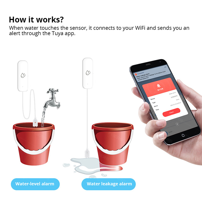 Tuya WiFi Water Leakage Alarm  - Smart Home News ulasan dan harga