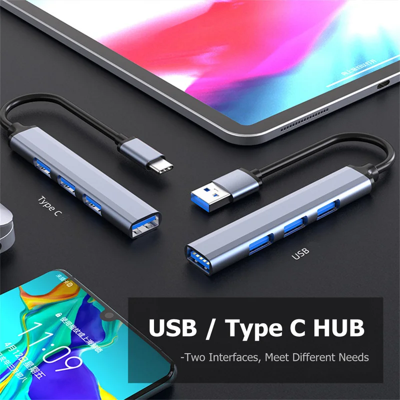 4-Port USB-C Hub 3.0/3.1-Multi - Smart Home Xiaomi ulasan dan harga
