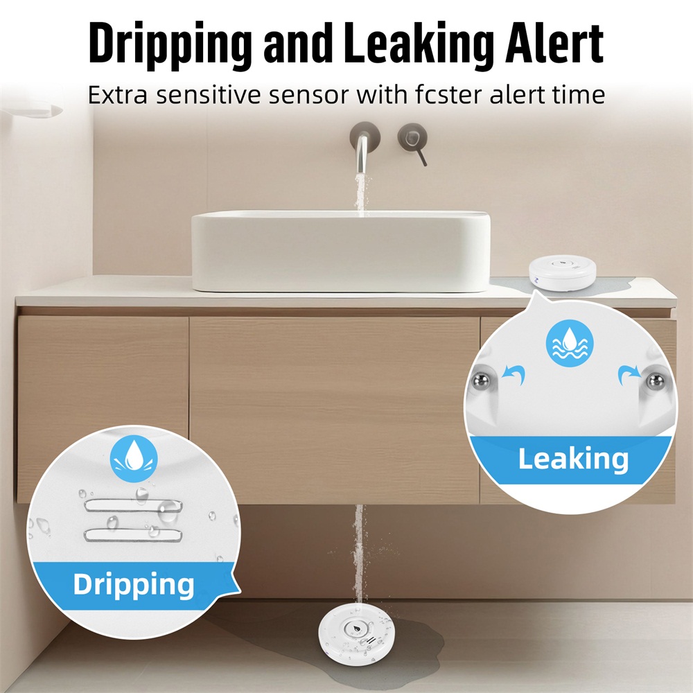 Fuers Water Leakage Detector S - Smart Home Certification ulasan dan harga