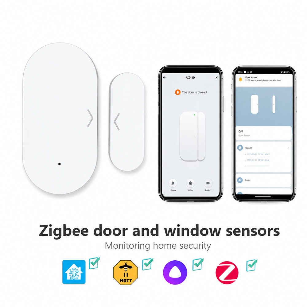 Zigbee 3.0 Door Window Sensor  - Door Window Sensor ulasan dan harga