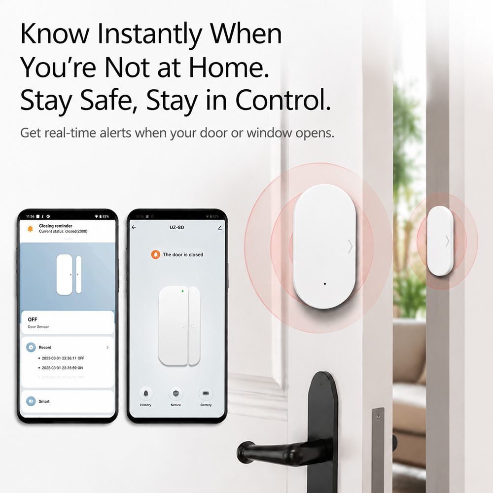 Zigbee 3.0 Door Window Sensor  - Door Window Sensor ulasan dan harga