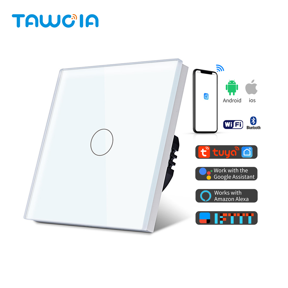 TAWOIA Wifi Smart Switch Boile - Smart Home Touchscreen Control Panel ulasan dan harga