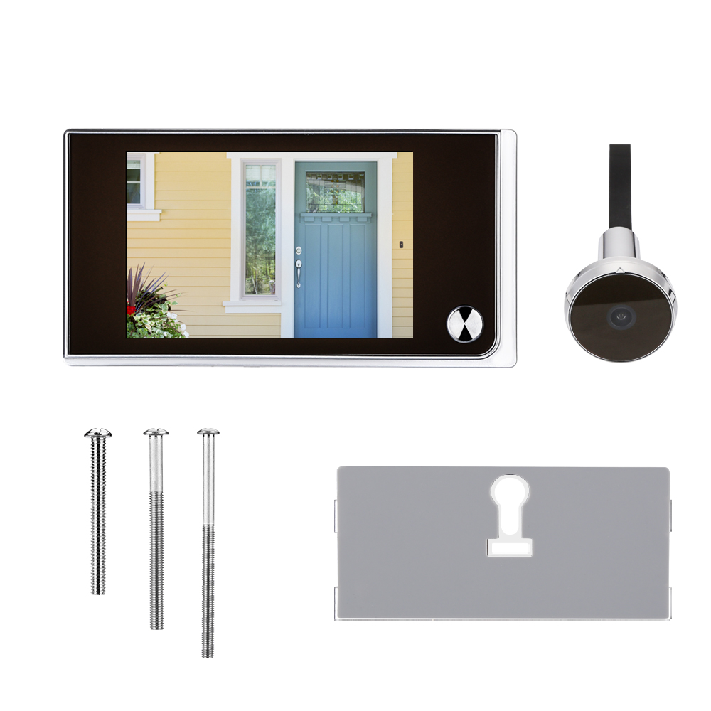 3.5 inch Camera Peephole Doorb - Smart Home News ulasan dan harga