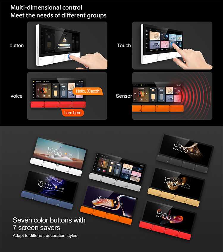 2025 Smart Home Zigbee Gateway - Smart Home Touchscreen Control Panel ulasan dan harga