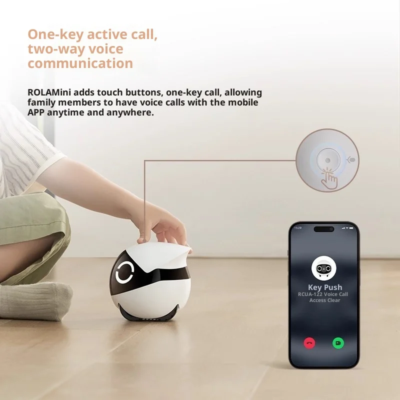 Enabot ROLA Mini Smart Robot I - Smart Home Miniature ulasan dan harga
