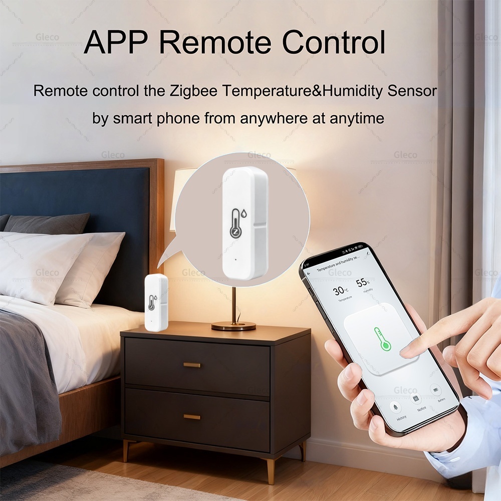 Tuya Zigbee 3.0 Temperature An - Smart Home Miniature ulasan dan harga