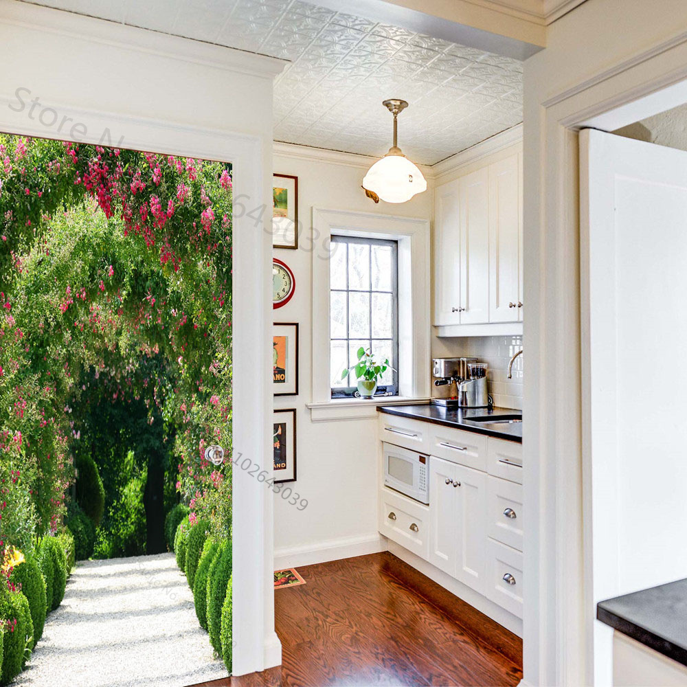 Steps Forest 3D Door Stickers  - Smart Home Decor ulasan dan harga